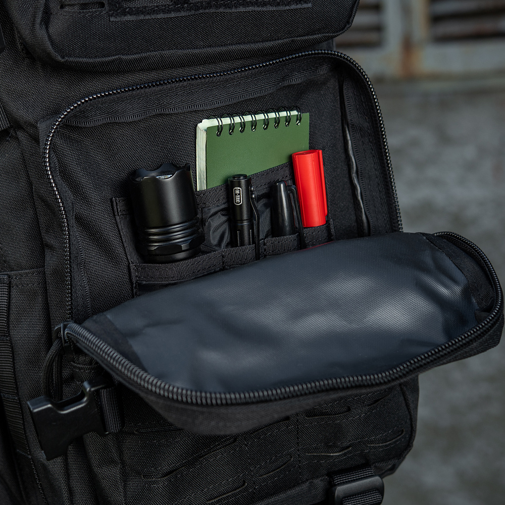 Рюкзак M-Tac Large Assault Pack Laser Cut Black Фото 5